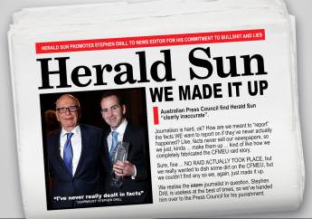 CFMEU rocked by Herald Sun publication of accurate article