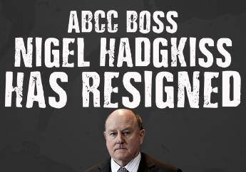 Hadgkiss resignation